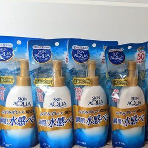 Skin Aqua UV spf 50 pa++++ sunscreen - 4packs japanese, asian sunscreen